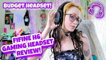 UNBOXING & REVIEW FIFINE AmpliGame H6 Best Budget Gaming Headset! | +Mic Tests | August 2022