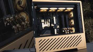 The ONLY GOLD Lian Li V3000 Plus Case in Existence!