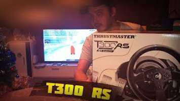 Распаковка Thrustmaster T300 RS GT Edition