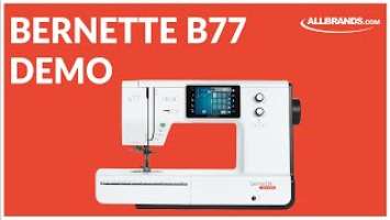 BERNETTE B77 MACHINE DEMO | feat. Sylvain Bergeron