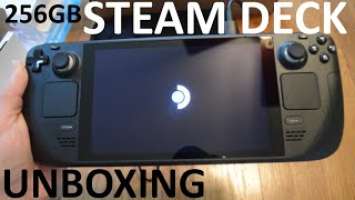 Unboxing Valve Steam Deck 256GB Handheld Gaming PC