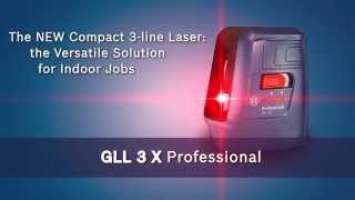 Bosch GLL 3X Professional Crossline Laser