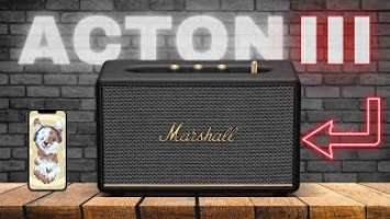 MARSHALL ACTON III : Une véritable ÉVOLUTION ? | ft@DirtyLama