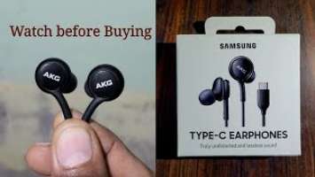 Must watch before you buy Samsung AKG IC100 type C Earphone. Sound, Build....