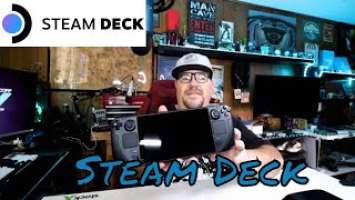 Valve Steam Deck Unboxing and set up