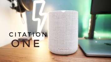 Harman Kardon Citation One Smart Google Home Speaker Review and Setup - AP Tech