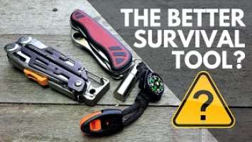 Leatherman Signal VS Swiss Army Survival Knife Field Tests