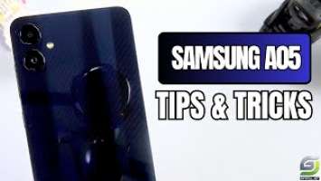 Top 10 Tips and Tricks Samsung Galaxy A05 you need know