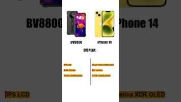 Blackview BV8800 vs Apple iPhone 14