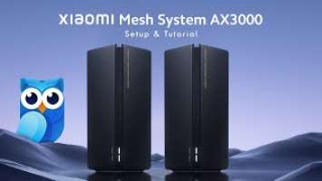 Xiaomi Mesh AX3000 Setup & Tutorial