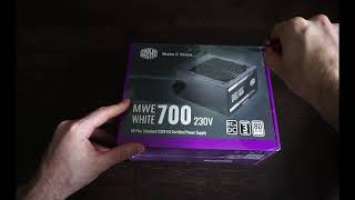Cooler Master MWE White V2 700W PSU Unboxing