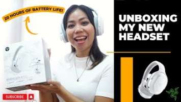 Unboxing my New Razer wireless barracuda-X Gaming Headset