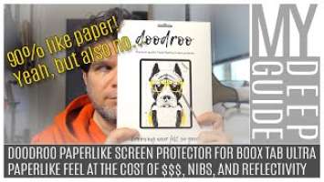 Doodroo Paperlike Screen Protector for Boox Tab Ultra