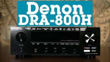 Denon DRA-800H stereo receiver | Crutchfield
