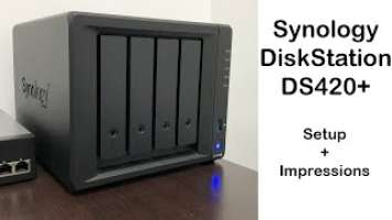 Synology DiskStation DS420+ | Setup + Impressions