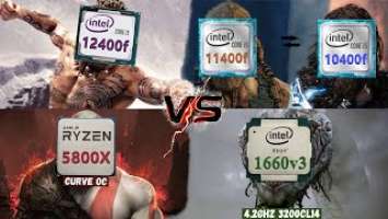 Нож в печень. 12400f vs 5800x vs 10400f vs 11400f vs 1660v3