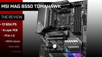 MSI MAG B550 TOMAHAWK : a gorgeous mess!
