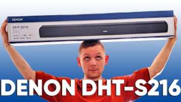 Denon DHT-S216 Soundbar Unboxing and Impressions