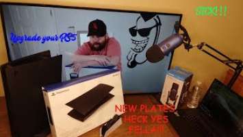 PlayStation 5 PS5 Peripherals: New Plates, Controller Dock, & test the Kingston XS2000 portable SSD