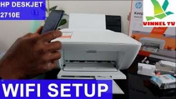 HP Deskjet Learn How To Set Up /Connect To WIFI