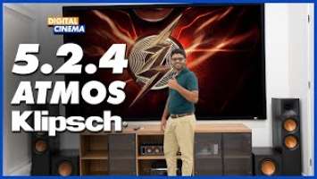5.2.4 Klipsch Atmos Home Cinema | Digital Cinema| Denon AVC-X4700H | Klipsch R-800F | Optoma UHZ50