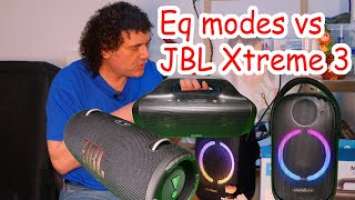 Custom EQ battle - JBL Xtreme 3 v Soundcore Motion Boom vs Soundcore Rave Neo