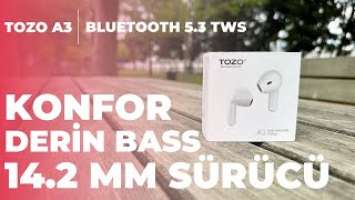 14.2 MM SÜRÜCÜ İLE DERİN BASLAR VE KONFOR | TOZO A3 BLUETOOTH 5.3 KULAKLIK İNCELEMESİ