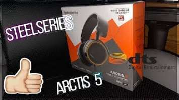 Steelseries Arctis 5 7.1 Surround RGB Gaming Headset Unboxing and First Impressions