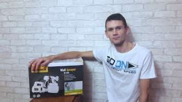 Краскопульт WAGNER W450/Комплектация/Обзор и первое впечатление