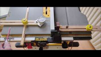DeWALT DWE 7492-qs FENCE MICRO ADJUSTER  DIY Part 15