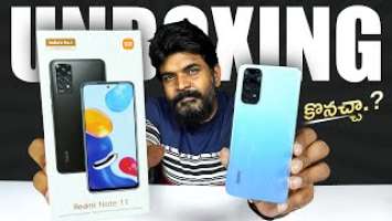 Redmi Note 11 Unboxing & Quick Review || in Telugu ||