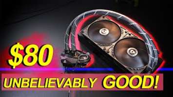 REVOLUTIONARY Liquid Cooler for $80..!! -- Arctic Liquid Freezer II 240