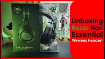 Razer Nari Essential-Wireless Gaming Headset-Detailed Unboxing