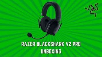 Razer Blackshark V2 Pro Wireless Gaming Headset Unboxing