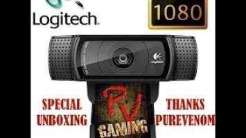 Special Unboxing - Surprised with Logitech HD Pro Webcam C920 - 1080p