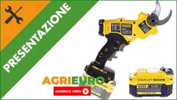 Forbice elettrica da Potatura Stanley SFMCPP32M1-QW: presentazione