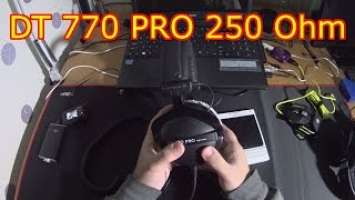 BeyerDynamic DT 770 PRO 250 ohm review!