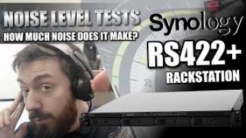 Synology RS422+ Rackstation NAS Noise Tests