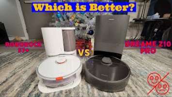 Roborock S7+ vs. Dreame Z10 Pro - Which Robot Vacuum with Auto Empty Dock is Best? Let's Find Out!