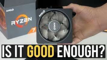 AMD Wraith Prism VS be quiet! Dark Rock 4 on 2700X