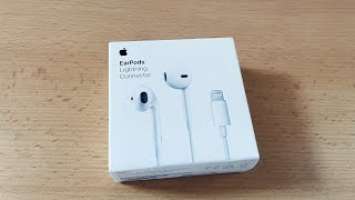 Распаковка наушников Apple EarPods Lightning (Unboxing)