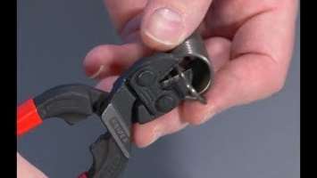KNIPEX Werkstatt-TV: CoBolt® S Kompakt-Bolzenschneider (71 01 160)