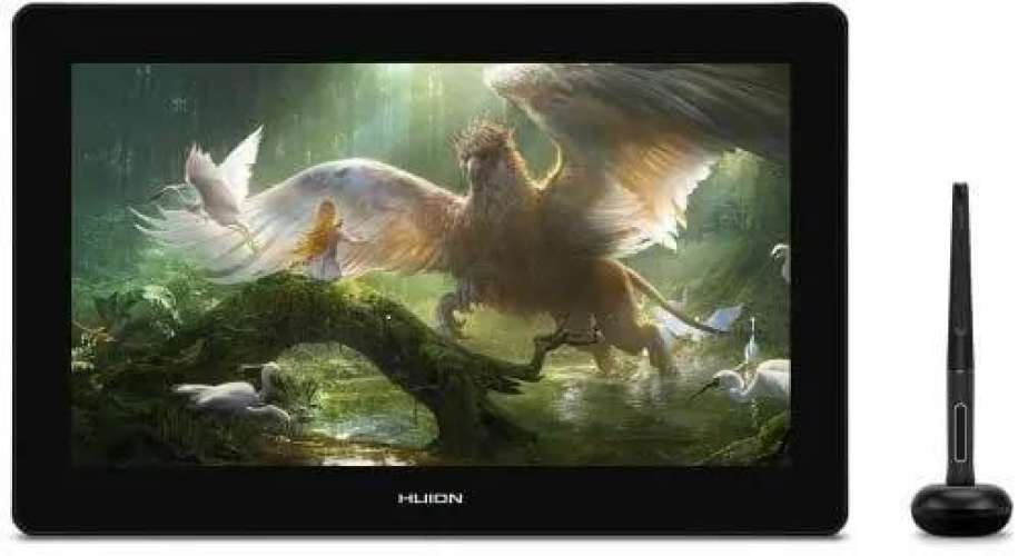 15.6" Графический планшет-монитор HUION Kamvas Pro 16 4K 3840x2160,  серебристый