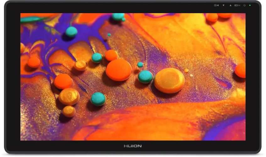 21.5" Графический планшет-монитор HUION Kamvas 22 Plus 1920x1080,  черный