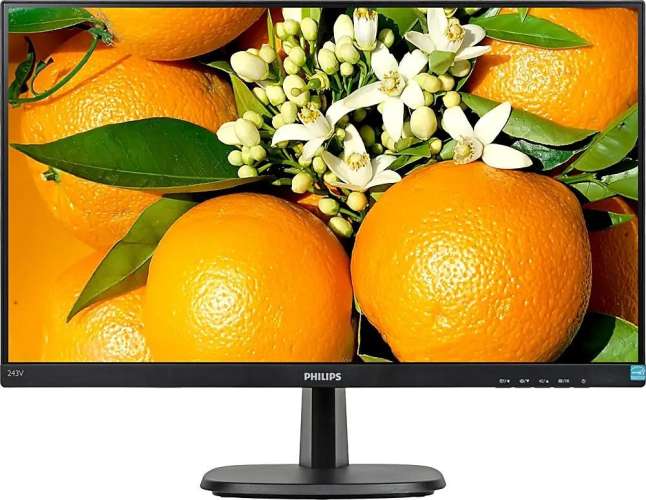 23.8" Монитор Philips 243V7QJABF (00/01),  1920x1080,  IPS,  75Гц,  1хHDMI,  1хDP,  черный