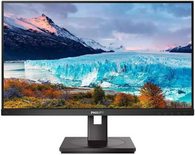 27" Монитор Philips 272S1M(00/01),  1920x1080,  IPS,  75Гц,  1хHDMI,  1хDP,  черный