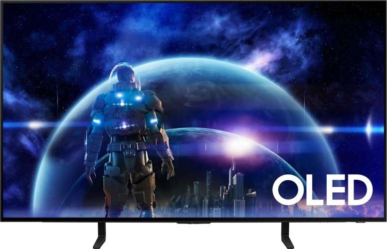 48" Телевизор Samsung QE48S90DAEXRU, OLED, 4K Ultra HD, черный графит, СМАРТ ТВ, Tizen OS