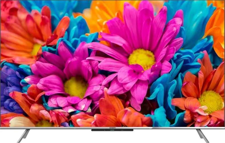 55" Телевизор SKYWORTH 55Q66G, QLED+, 4K Ultra HD, черный, СМАРТ ТВ, Google TV