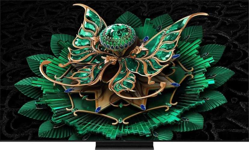 75" Телевизор TCL 75C7K, QLED, 4K Ultra HD, черный, СМАРТ ТВ, Google TV
