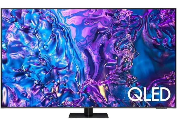 85" Телевизор Samsung QE85Q70DAUXRU, QLED, 4K Ultra HD, черный, СМАРТ ТВ, Tizen OS